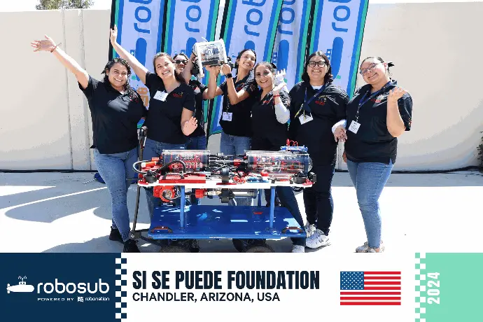 Desert WAVE Robosub champions