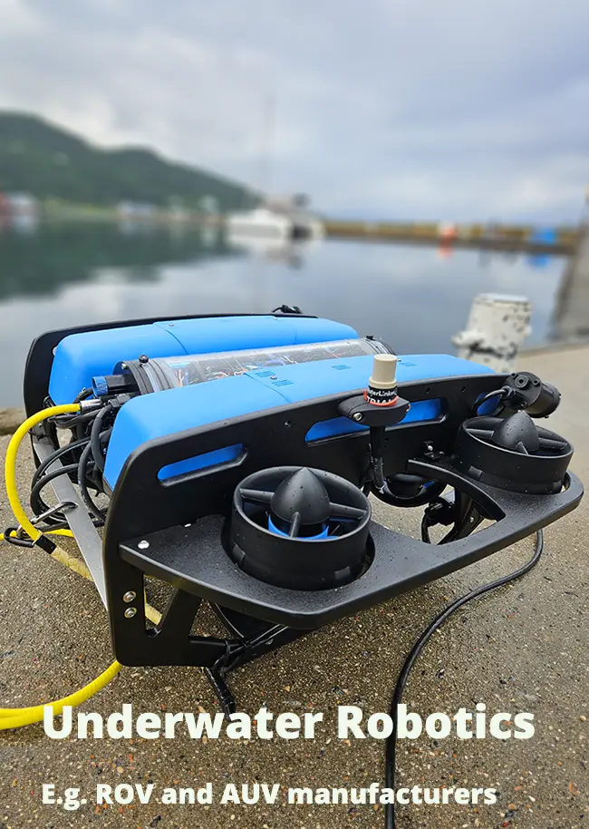 ROV with DVL and UGPS locator