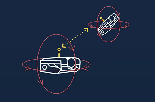 Acoustic modems M16 on AUVs communicating 